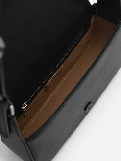 Icon Leather Shoulder Bag<PEDRO