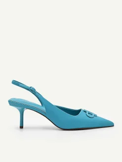 Icon Leather Slingback Pumps<PEDRO New