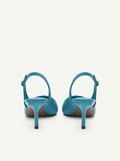 Icon Leather Slingback Pumps<PEDRO New