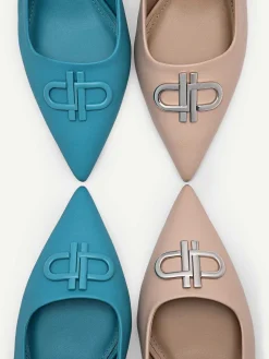 Icon Leather Slingback Pumps<PEDRO New