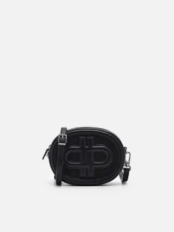 Icon Round Leather Shoulder Bag<PEDRO Online