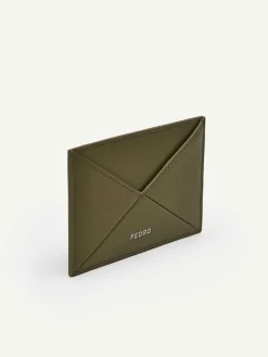 Leather Studio Card Holder<PEDRO New