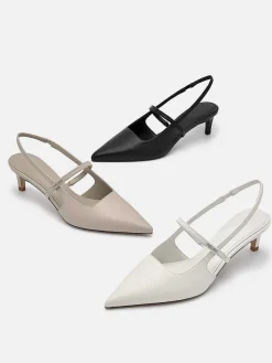 Studio Amerie Leather Heel Pumps<PEDRO Best