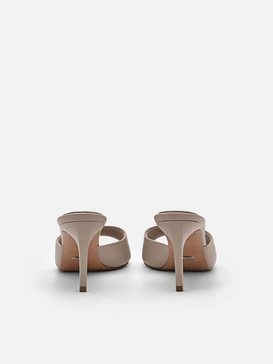 Studio Ashley Leather Heel Sandals<PEDRO Best