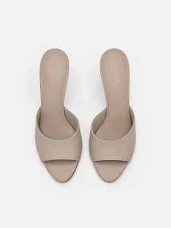 Studio Ashley Leather Heel Sandals<PEDRO Best
