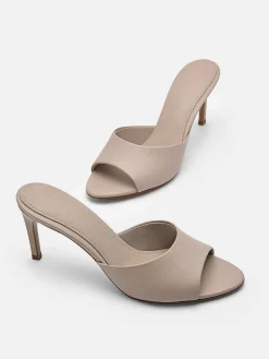 Studio Ashley Leather Heel Sandals<PEDRO Best