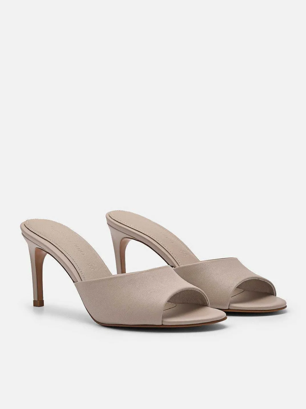Studio Ashley Leather Heel Sandals<PEDRO Best