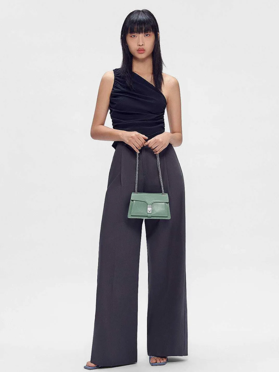 Studio Farida Leather Mini Shoulder Bag<PEDRO Outlet