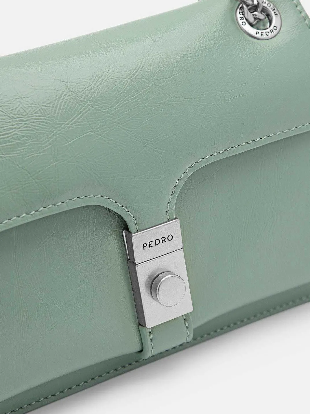 Studio Farida Leather Mini Shoulder Bag<PEDRO Outlet
