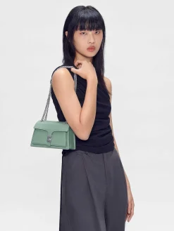 Studio Farida Leather Mini Shoulder Bag<PEDRO Outlet