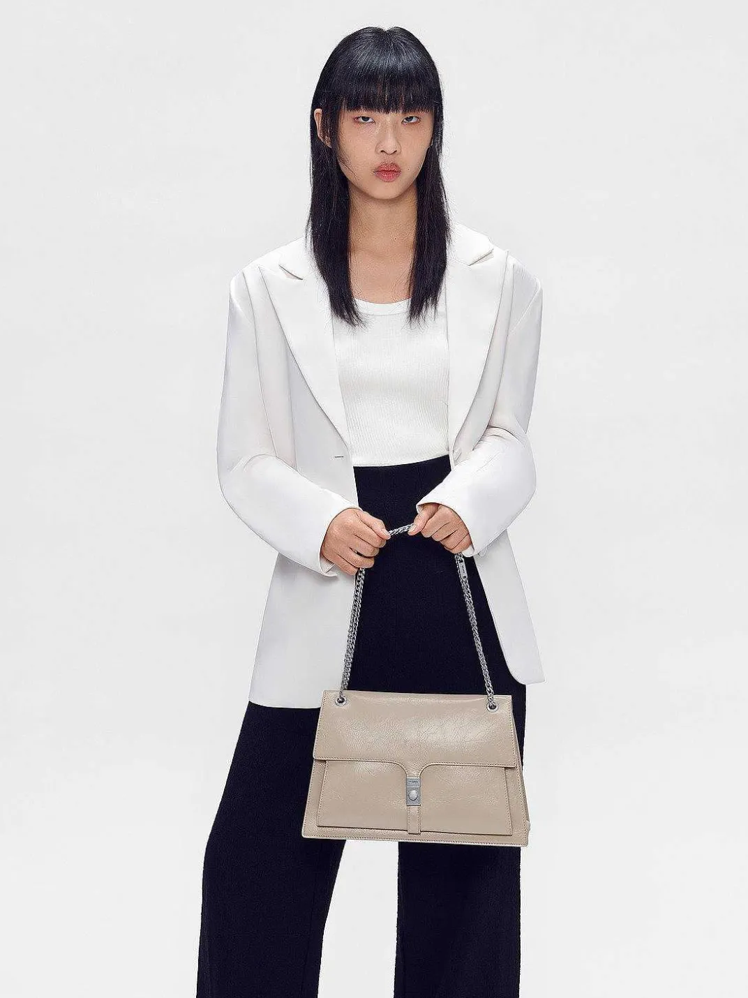 Studio Farida Leather Shoulder Bag<PEDRO Discount
