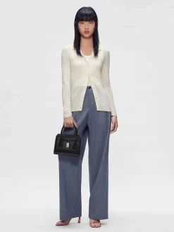 Studio Farida Leather Compact Handbag<PEDRO