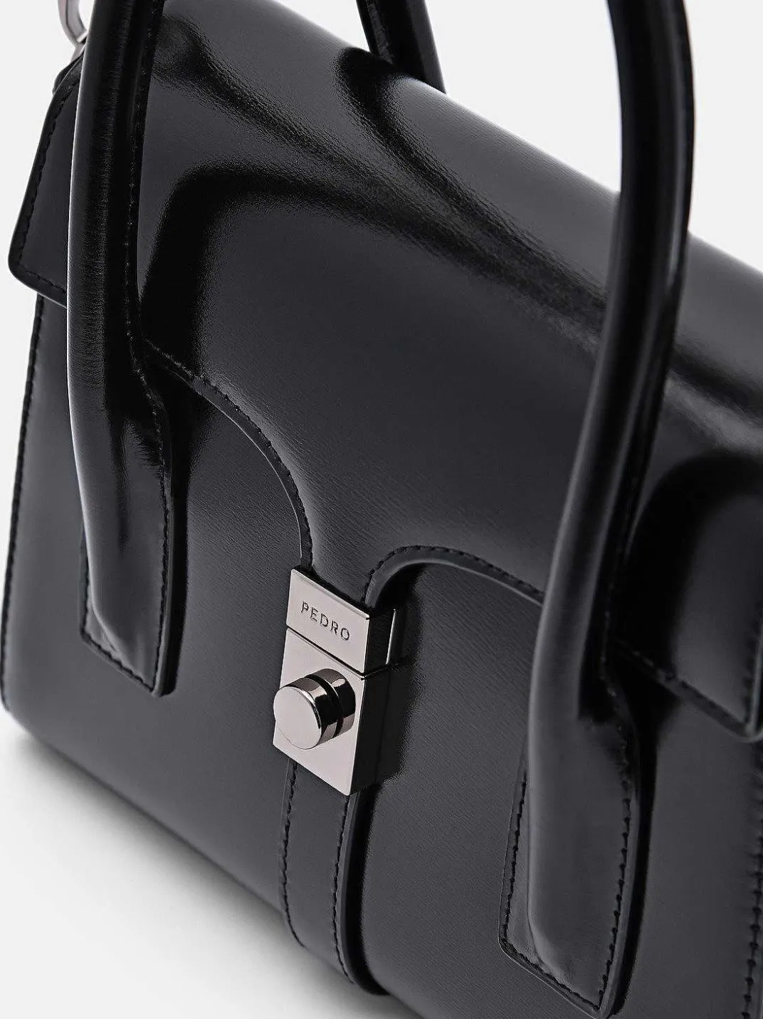 Studio Farida Leather Compact Handbag<PEDRO