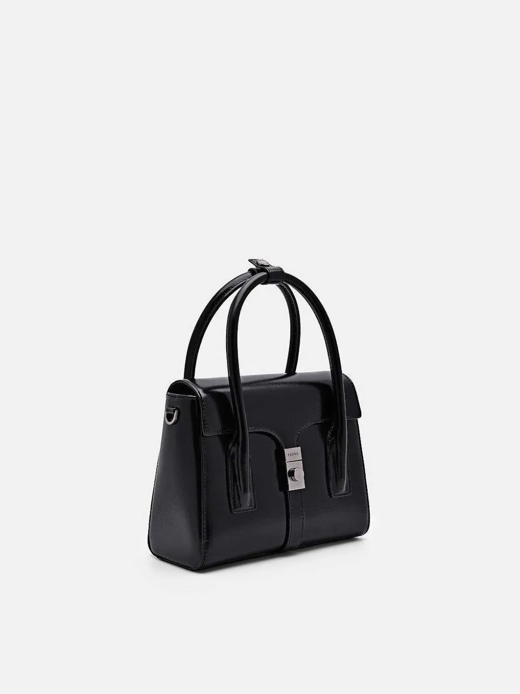 Studio Farida Leather Compact Handbag<PEDRO