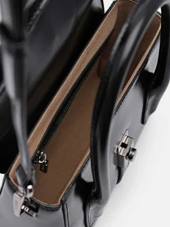 Studio Farida Leather Compact Handbag<PEDRO
