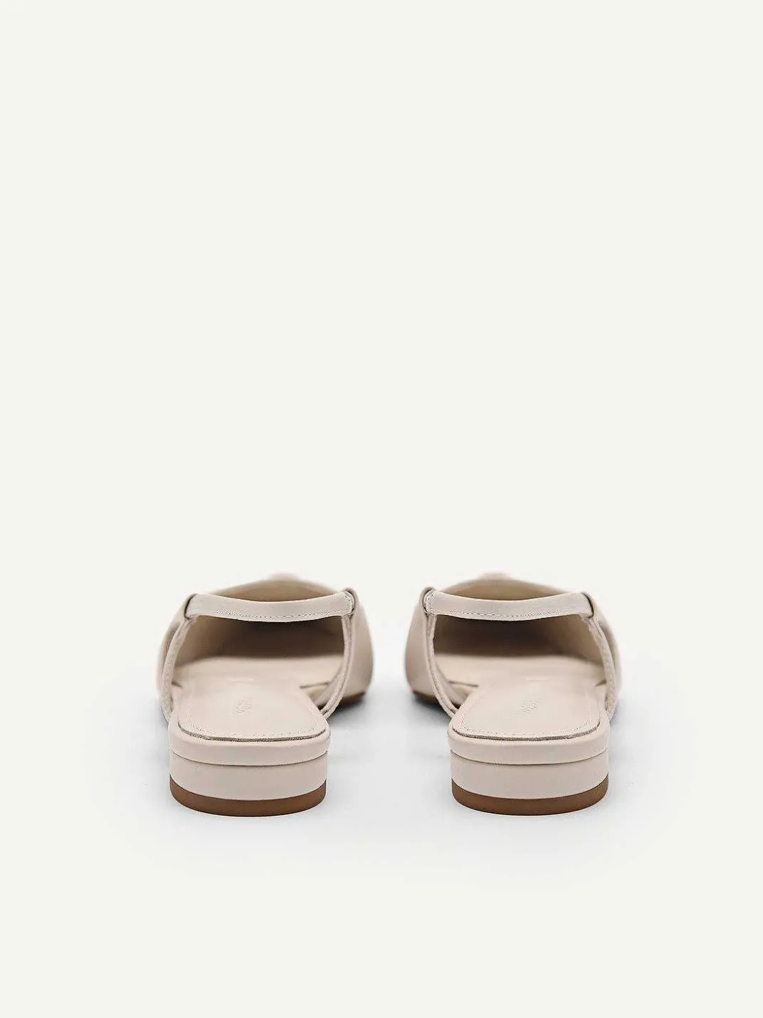 Studio Kate Leather Ballerina Flats<PEDRO