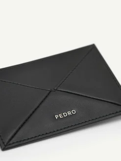 Studio Leather Card Holder<PEDRO New