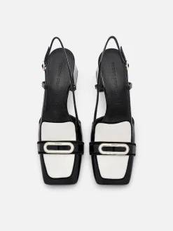 Studio Leather Heel Pumps<PEDRO Online