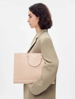 Studio Leather Pixel Tote Bag<PEDRO New