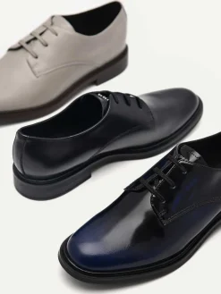 Studio Lou Leather Derby Shoes<PEDRO