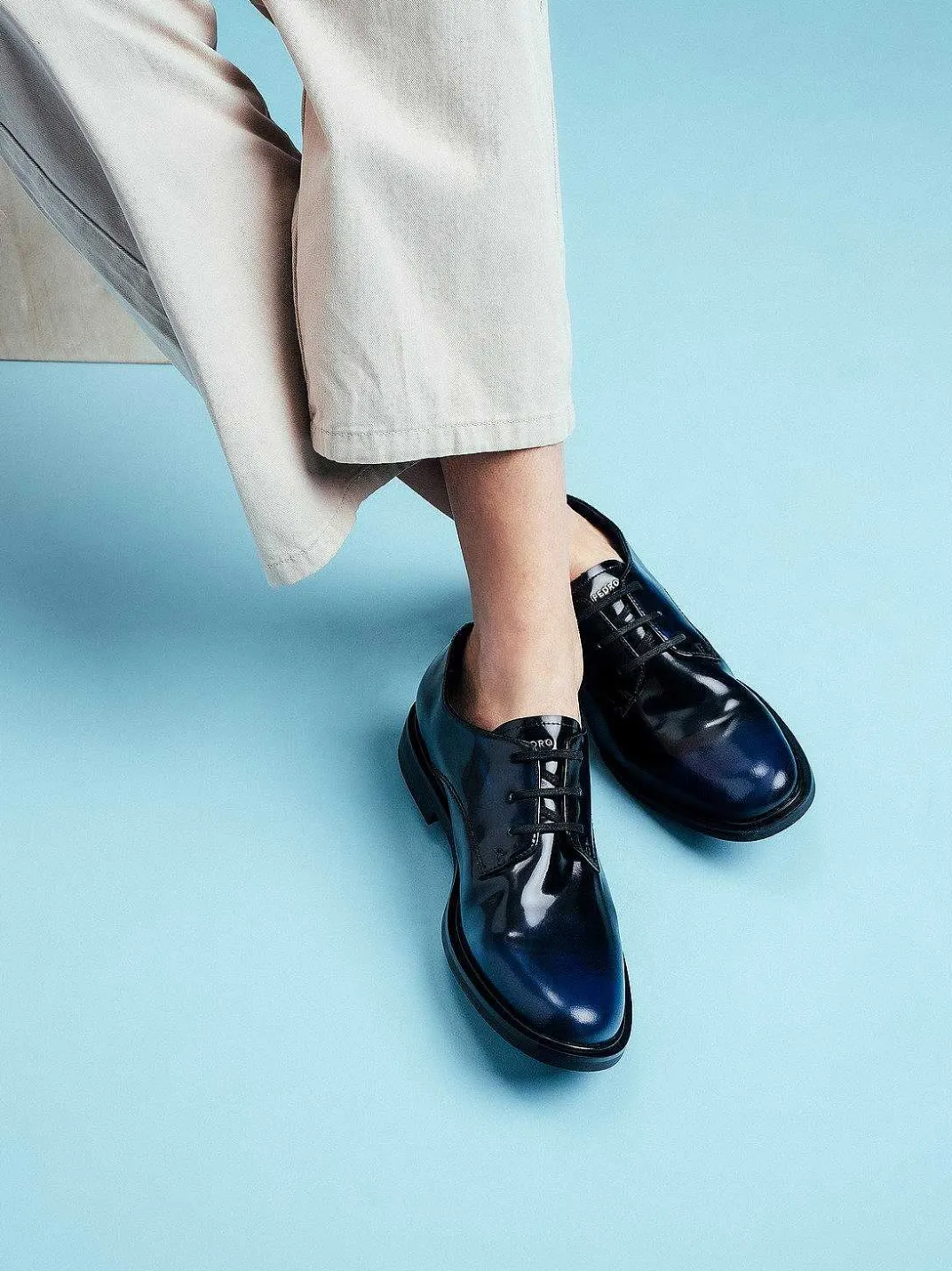 Studio Lou Leather Derby Shoes<PEDRO Sale
