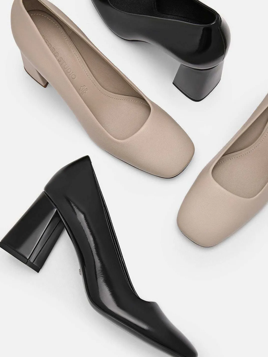 Studio Marie Leather Heel Pumps<PEDRO Outlet