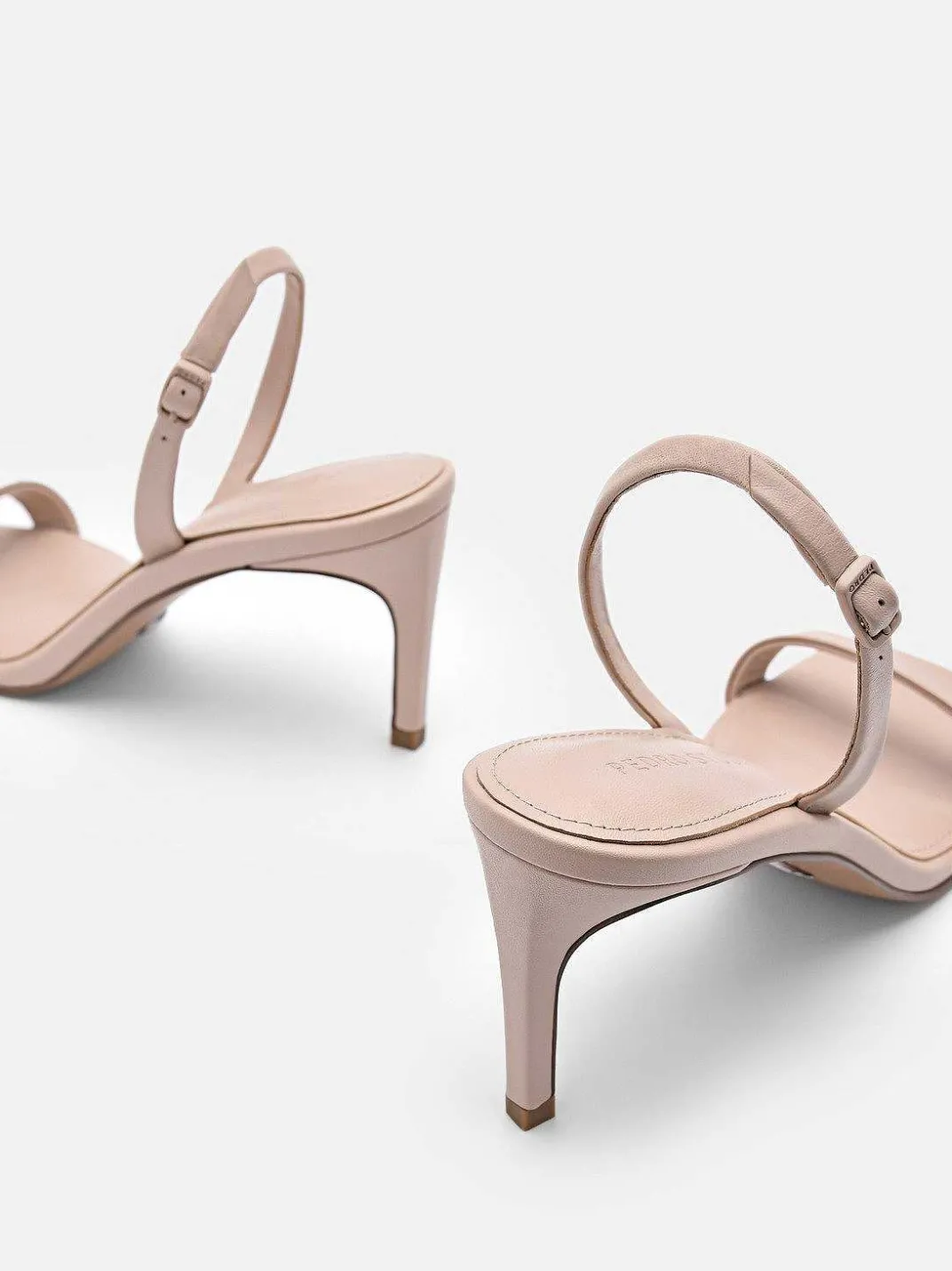 Studio Mel Leather Heel Sandals<PEDRO New