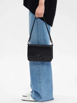 Studio Pixel Leather Shoulder Bag<PEDRO Clearance