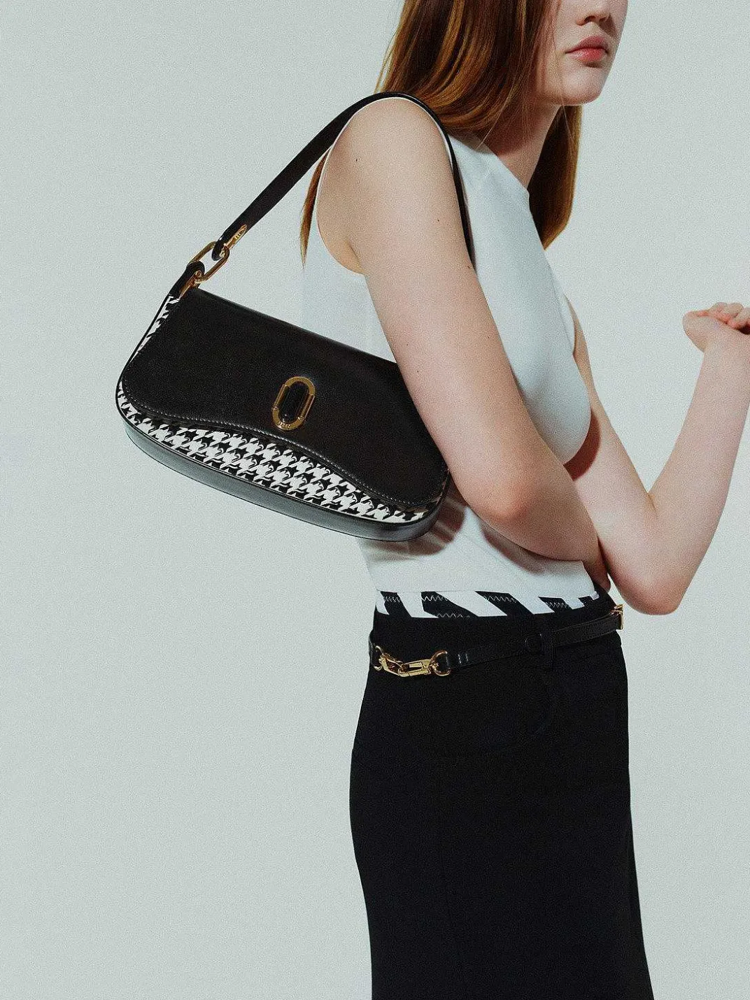 Studio Rift Leather Shoulder Bag<PEDRO Discount