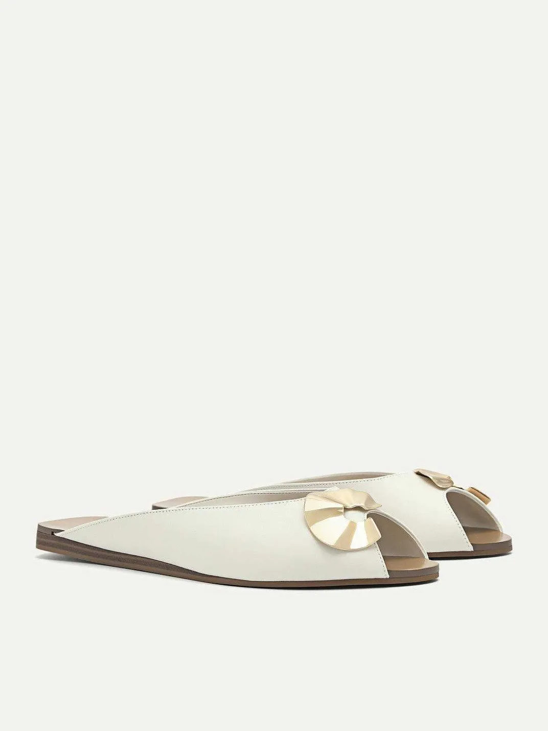 Peep Toe Slip Ons<PEDRO Sale