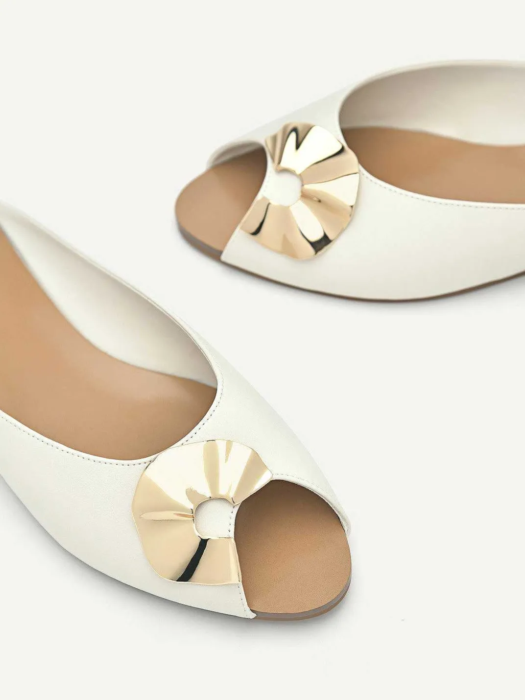 Peep Toe Slip Ons<PEDRO Sale