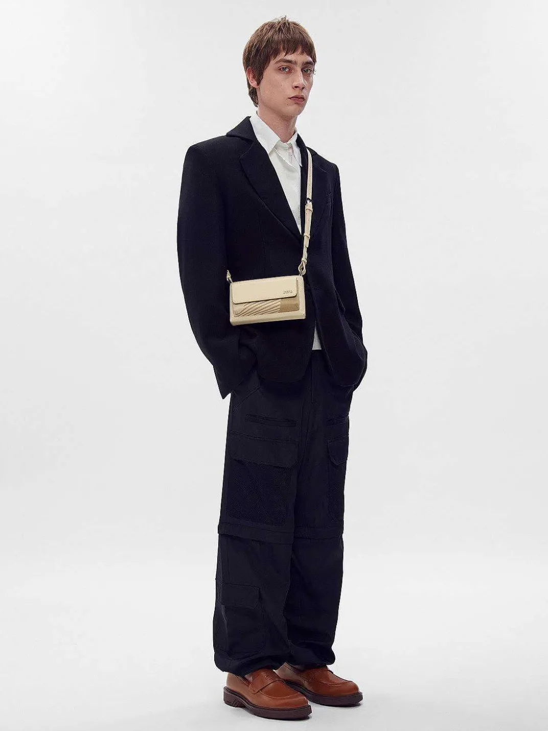Re Recycled Leather Mini Sling Bag<PEDRO Best