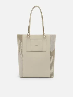 Re Recycled Leather Tote Bag<PEDRO New