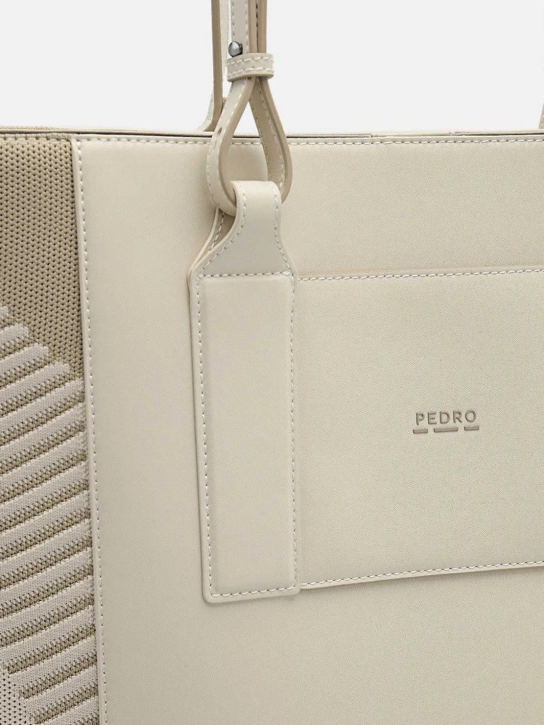 Re Recycled Leather Tote Bag<PEDRO New