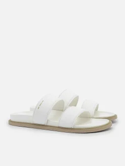 Re Recycled Leather Slide Sandals<PEDRO Best