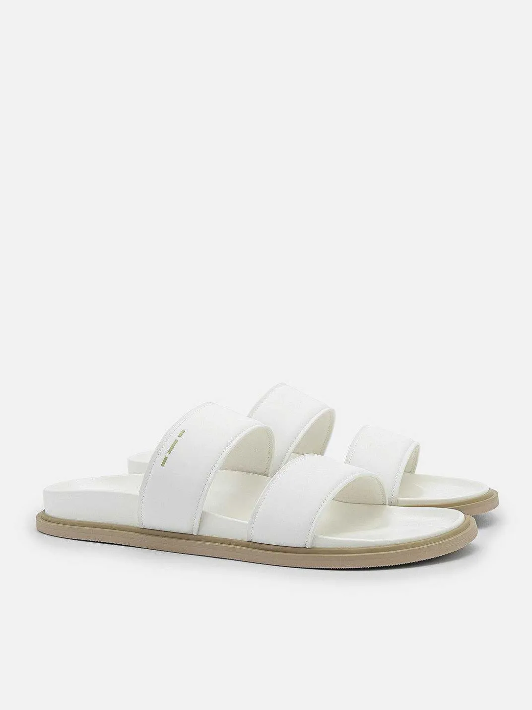 Re Recycled Leather Slide Sandals<PEDRO Best