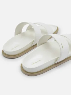 Re Recycled Leather Slide Sandals<PEDRO Best