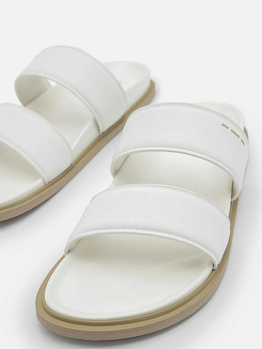 Re Recycled Leather Slide Sandals<PEDRO Best