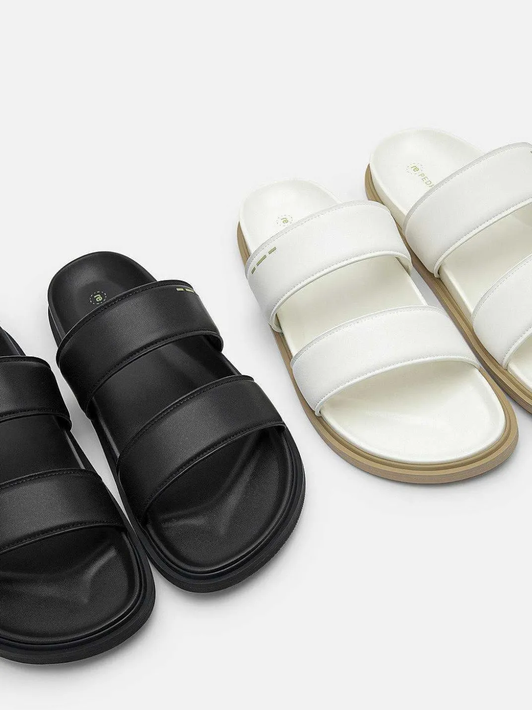 Re Recycled Leather Slide Sandals<PEDRO Best