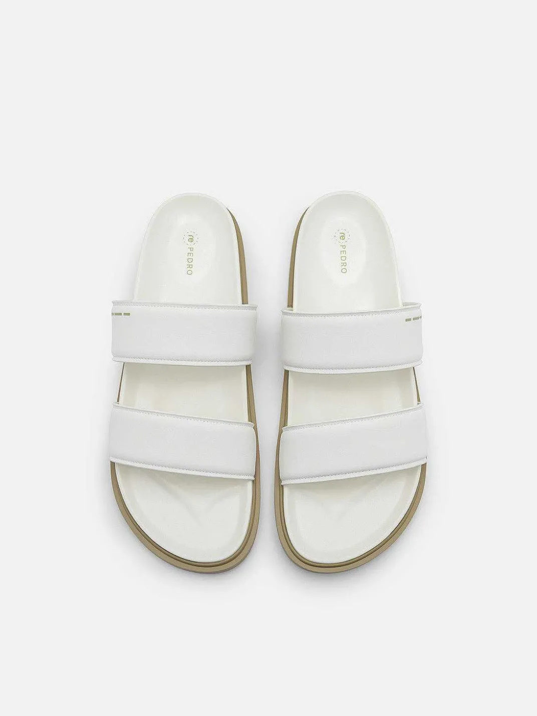 Re Recycled Leather Slide Sandals<PEDRO Best