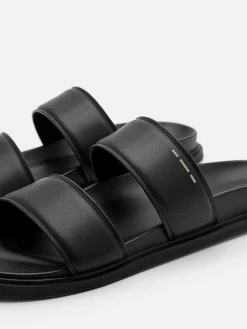 Re Recycled Leather Slide Sandals<PEDRO Best
