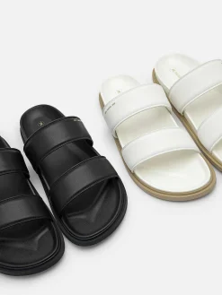 Re Recycled Leather Slide Sandals<PEDRO Best