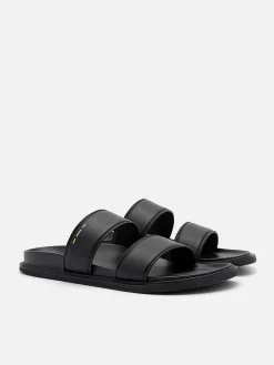 Re Recycled Leather Slide Sandals<PEDRO Best