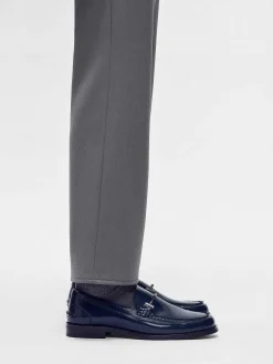 Robert Leather Horsebit Loafers<PEDRO New