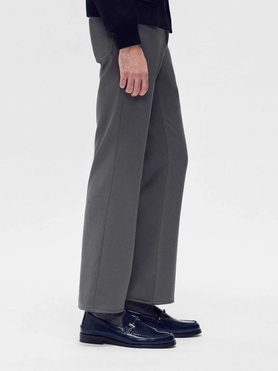 Robert Leather Horsebit Loafers<PEDRO New