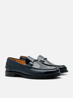 Robert Leather Horsebit Loafers<PEDRO New
