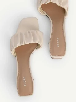 Ruched Heel Mules<PEDRO Discount