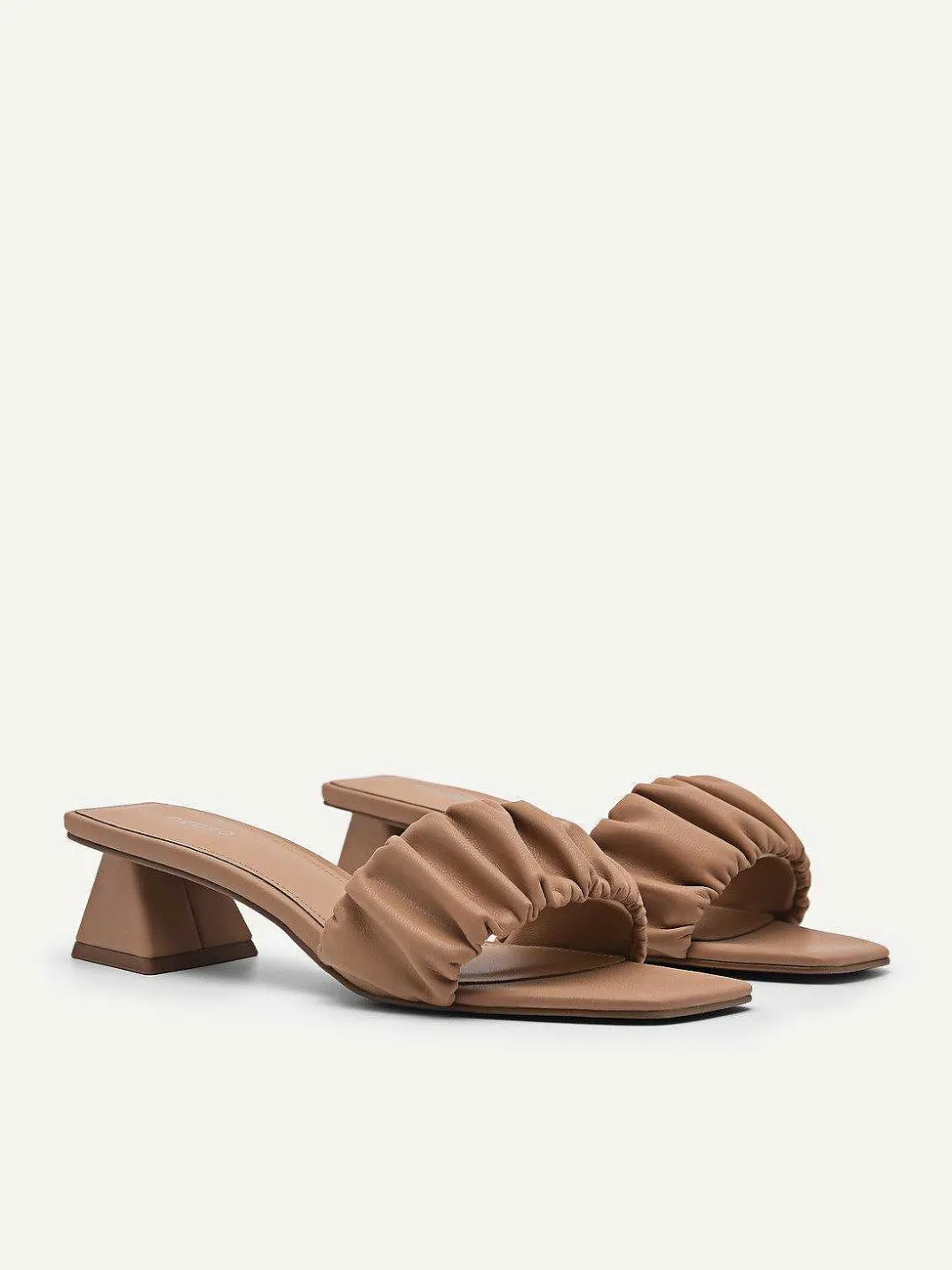 Ruched Heel Mules<PEDRO Best