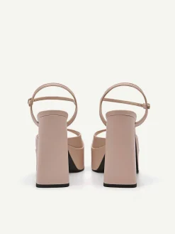Selma Platform Heel Sandals<PEDRO New