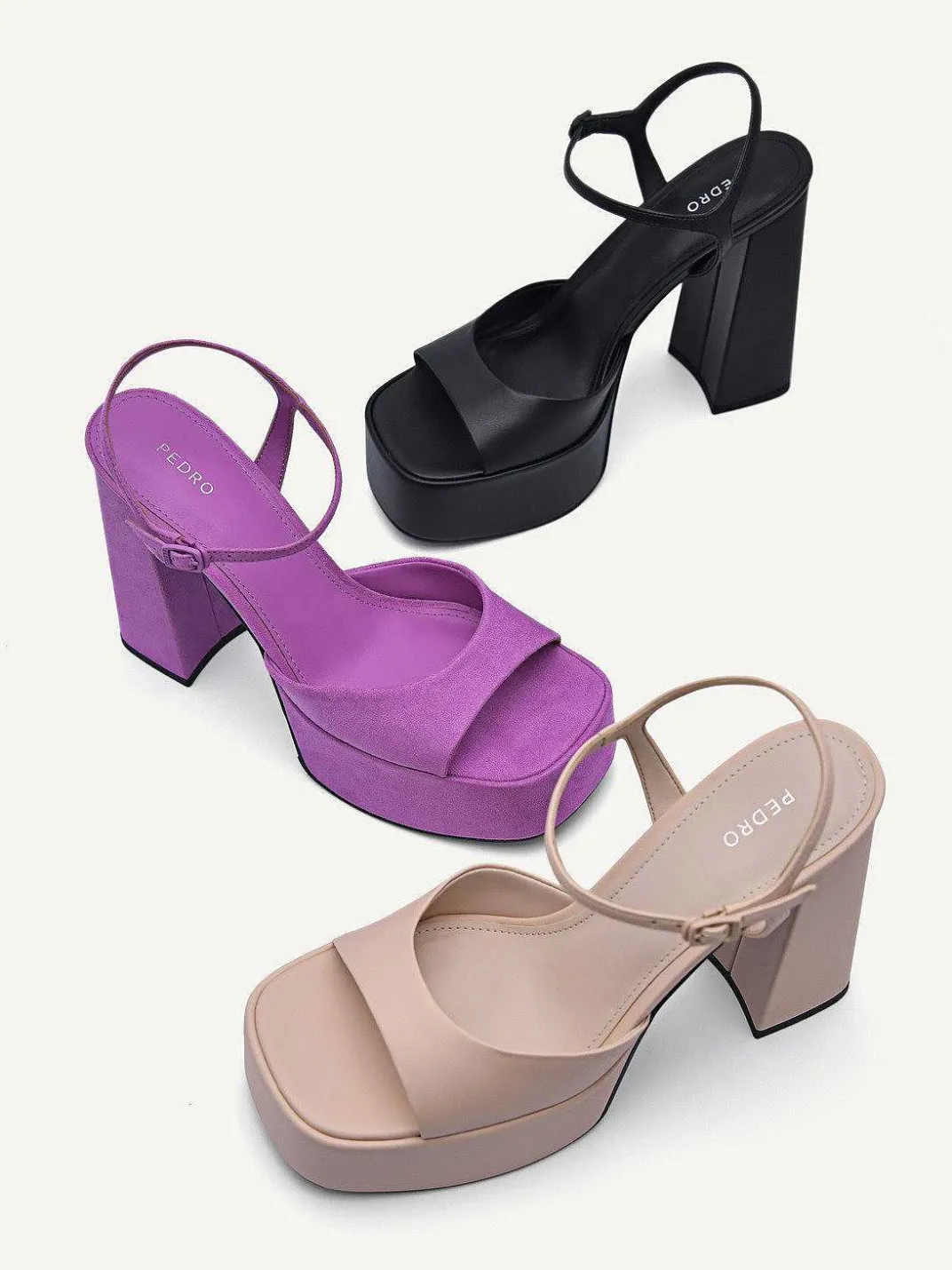 Selma Platform Heel Sandals<PEDRO New